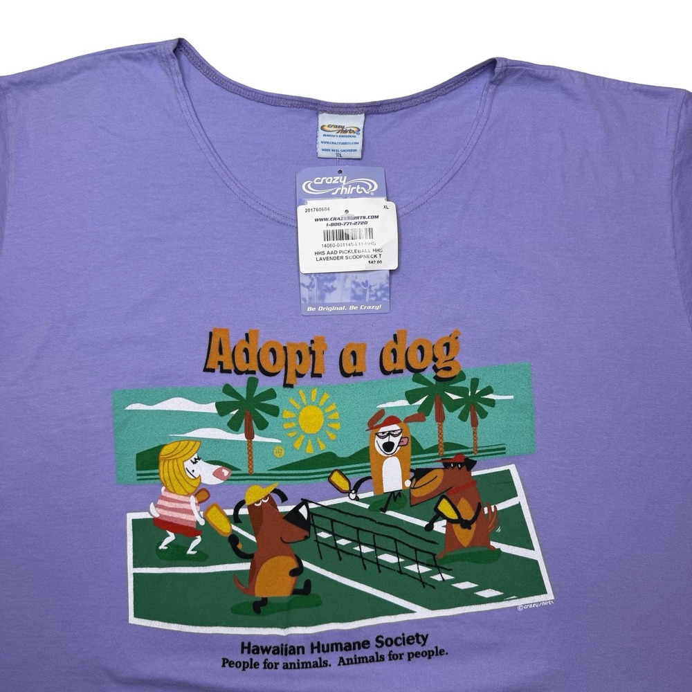 Hawaiian humane society‎ x Adopt a dog x 2024 Hawaii Hawaiian Crazy Shirts Shirt